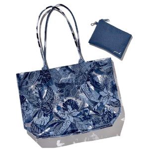 NWT Victoria's Secret PINK Blue Beach Tote ☀️